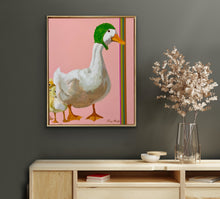 Laden Sie das Bild in den Galerie-Viewer, Swimming Lessons Original Painting