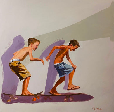 Surfers of the Sidewalks Original