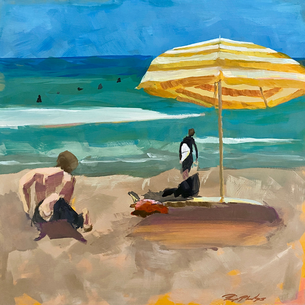 Plein Air Surfers - Original