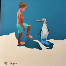 Laden Sie das Bild in den Galerie-Viewer, Just Jump Mini 95 Original Coastal Australian Painting by Pip Phelps