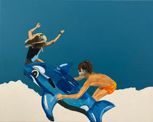 Carica l&#39;immagine nel visualizzatore di Gallery, Just Jump Dolphin - Original