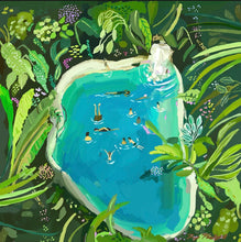 画像をギャラリービューアに読み込む, Jungle Pool Print