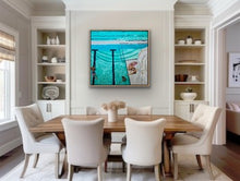 將圖片載入圖庫檢視器 Bondi Clarity - Original Bondi Icebergs Painting Rolled Canvas