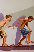 Load image into Gallery viewer, Surfers of the Sidewalks Original
