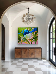 The Early Bird Original on Rolled Canvas