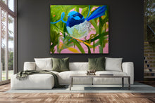 画像をギャラリービューアに読み込む, The Early Bird Original on Rolled Canvas