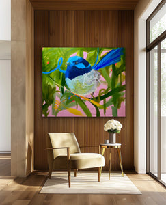 blue-wren-painting-Australia 