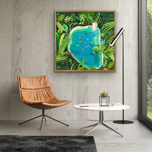 Jungle Pool Print