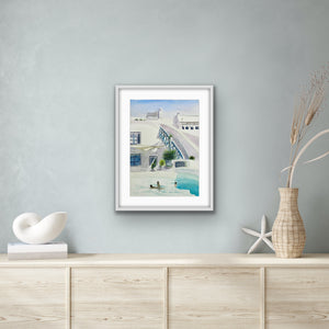 Original Watercolour on Paper - Resort