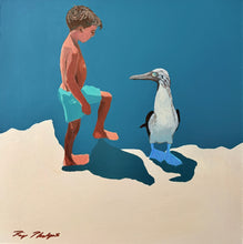 Laden Sie das Bild in den Galerie-Viewer, Just Jump Mini 95 Original Coastal Australian Painting by Pip Phelps