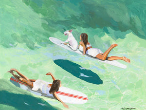 The Three Longboarders - Limited Edition (50) Print